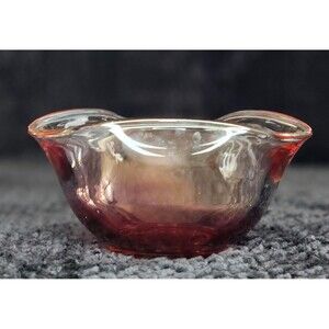 Indiana Glass Cranberry Dip Bowl – Replacement Dip Bowl for Chip & Dip Set